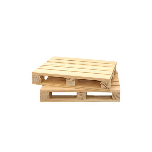 Ins Log Coaster Creative Insulation Pad Wooden Tray - Image 3