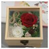 Wooden clamshell gift box Wooden packing box Rectangular tool wooden box - Image 5
