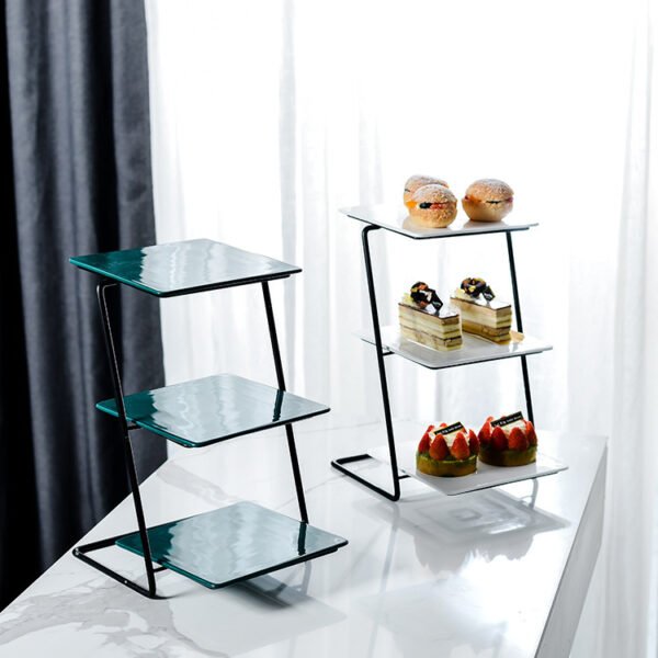Cake Stand Multi-Layer Fruit Dessert Display Stand - Image 6