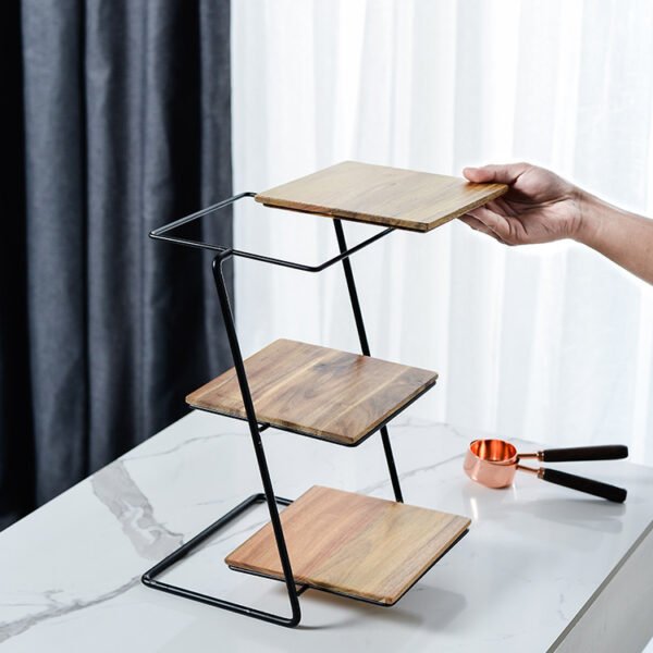 Cake Stand Multi-Layer Fruit Dessert Display Stand - Image 2
