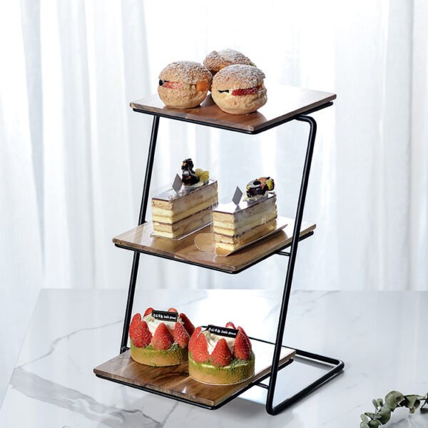 Cake Stand Multi-Layer Fruit Dessert Display Stand - Image 3