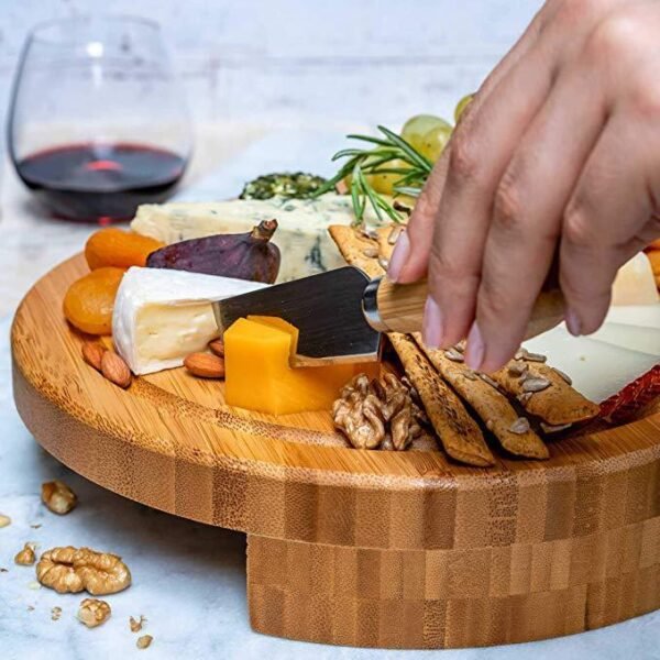 Bamboo Cheese Board - Image 4