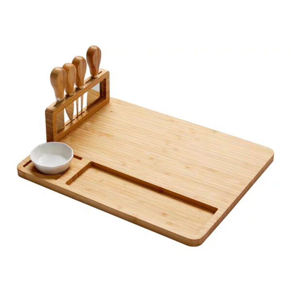 Bamboo cheese board - Image 4