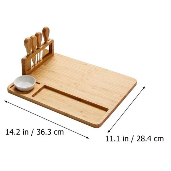 Bamboo cheese board - Image 5