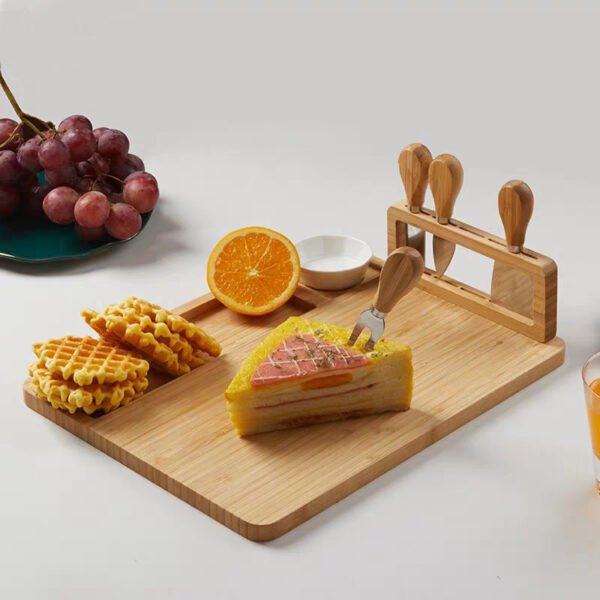 Bamboo cheese board - Image 3