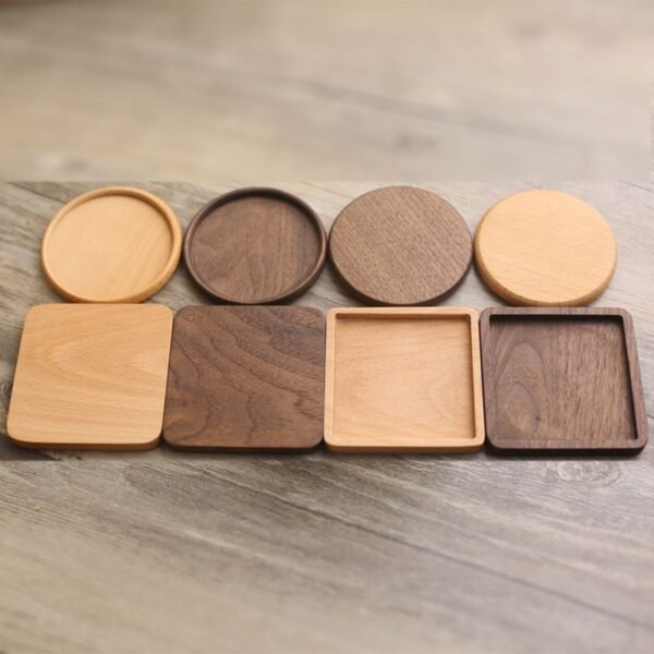 Wooden Coaster Creative Japanese Tea Ceremony Tea Cup Holder