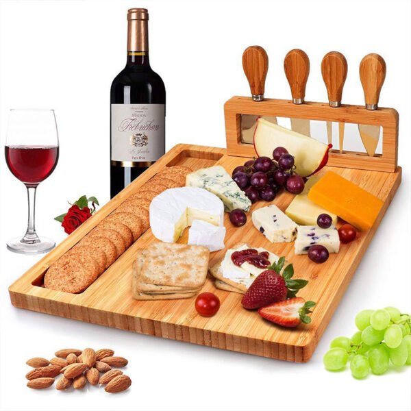 Bamboo cheese board - Image 2
