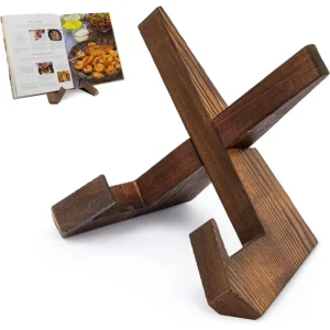 Wooden Cookbook Stand