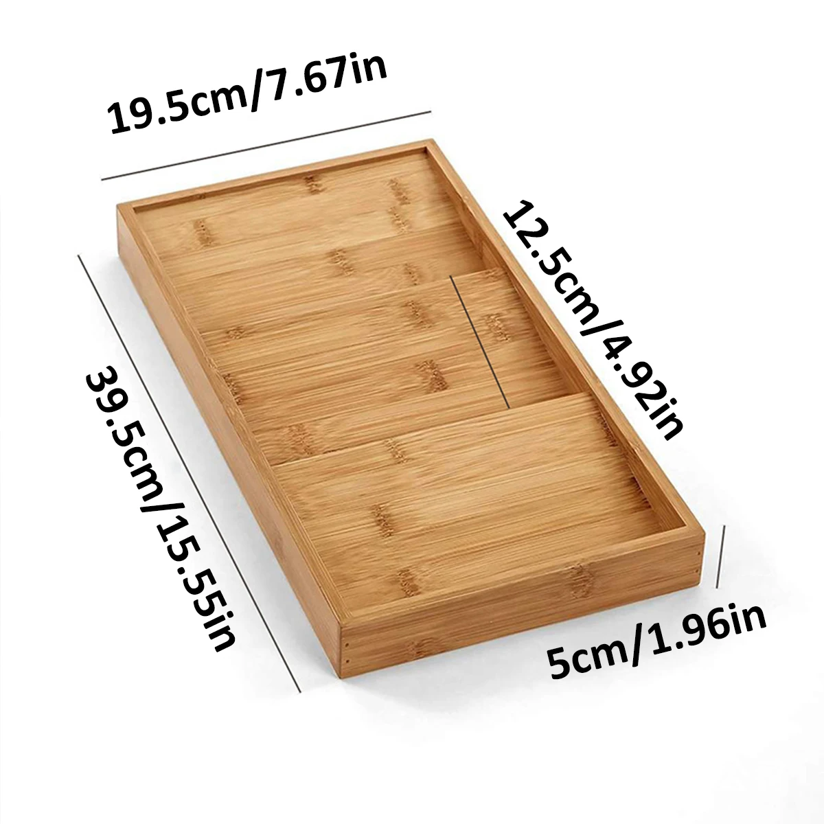 Bamboo Spice Rack Tray 2 Bamboo Spice Rack Tray - Image 2