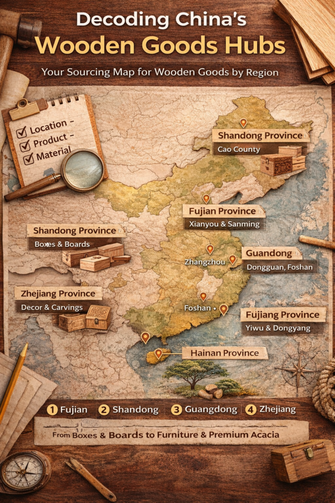 wooden product factories in china