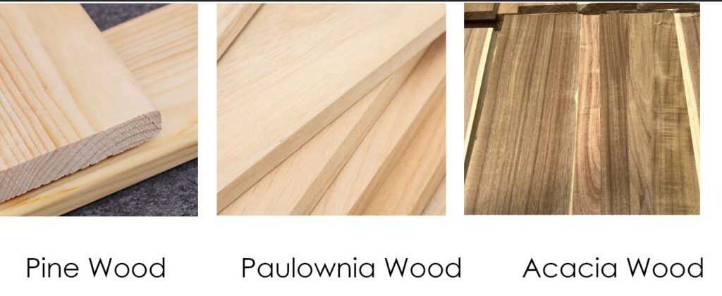 3 different material