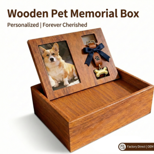 Dog ashes box with photo frame bulk