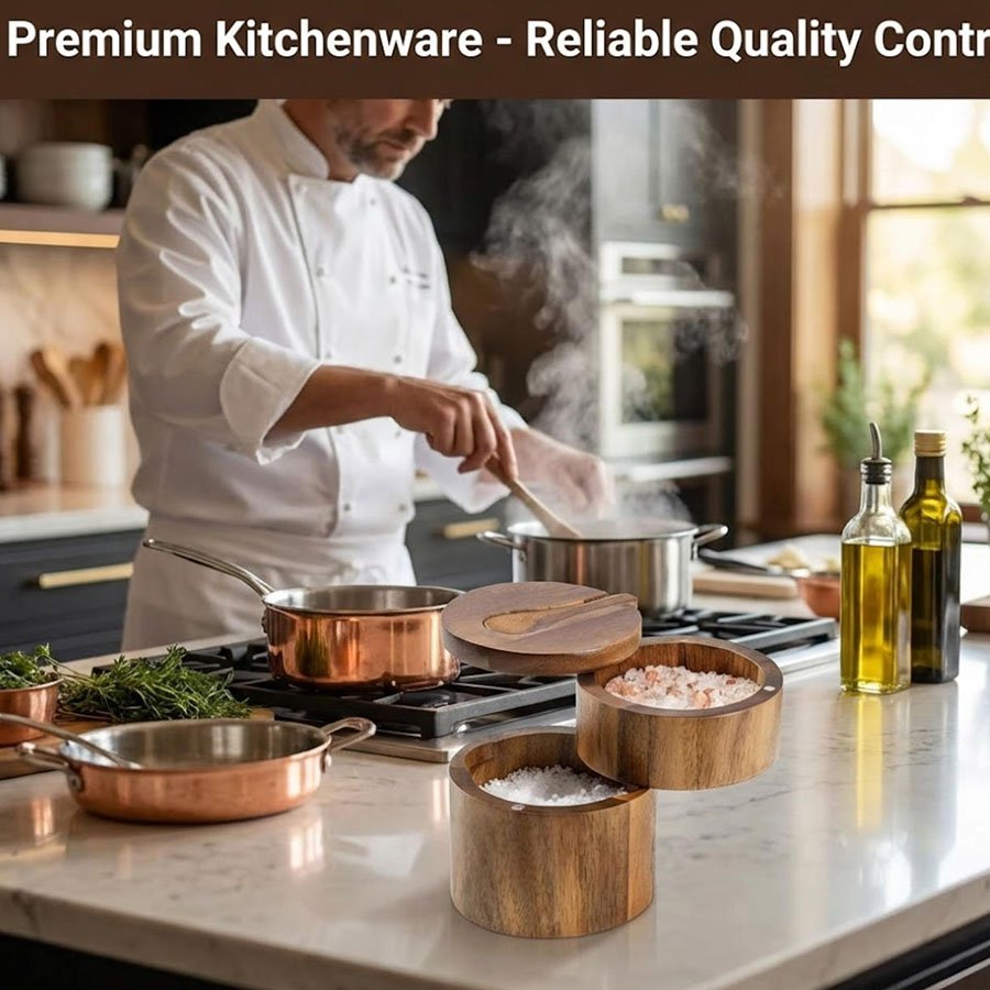 Wholesale Wooden Salt Box