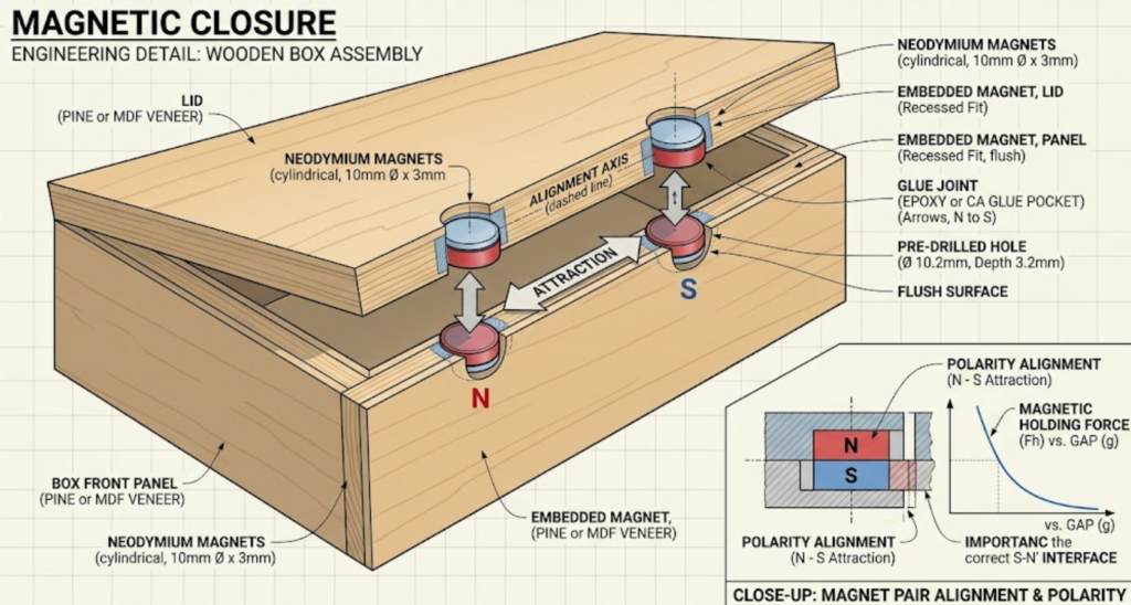 How to Choose Hinges, Magnets and Closures for Wooden Box Projects 3 87021aff 6123 43af b1fe 6bbfc817bbdb