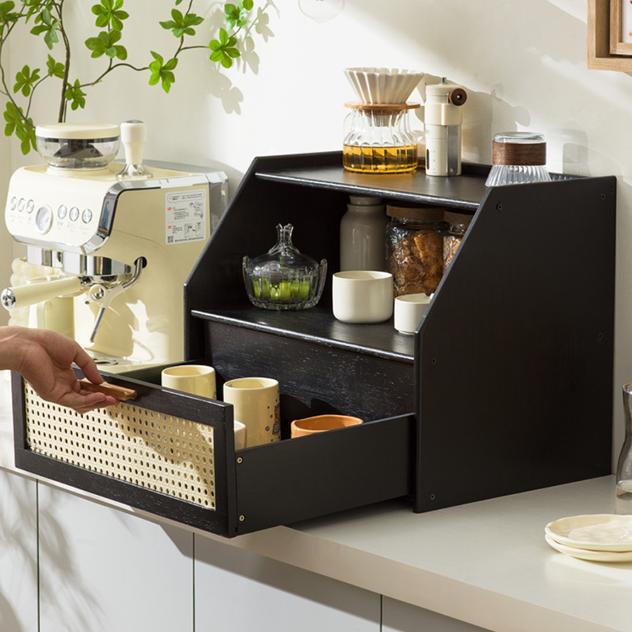 Bamboo Countertop Organizer 4 1