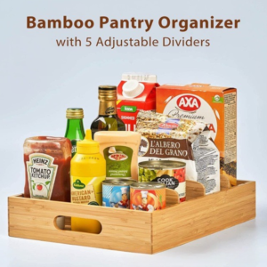 Home 29 Bamboo Pantry Organizer