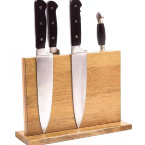 Home 28 Custom Acacia Wood Magnetic Knife Block