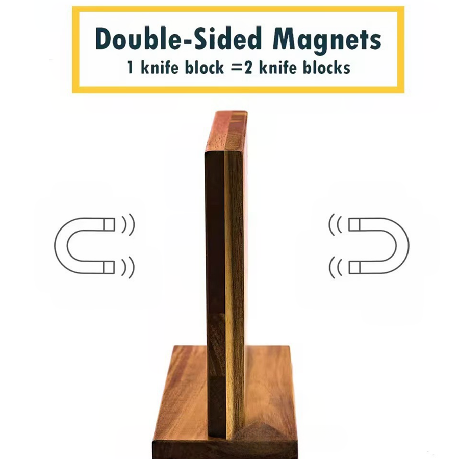 Magnetic Knife Block 3 1