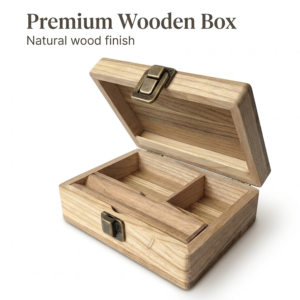 wooden gift presentation box