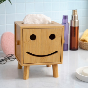 cute bamboo tissue box