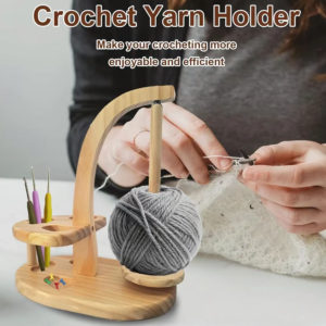Home 26 crochet yarn holder