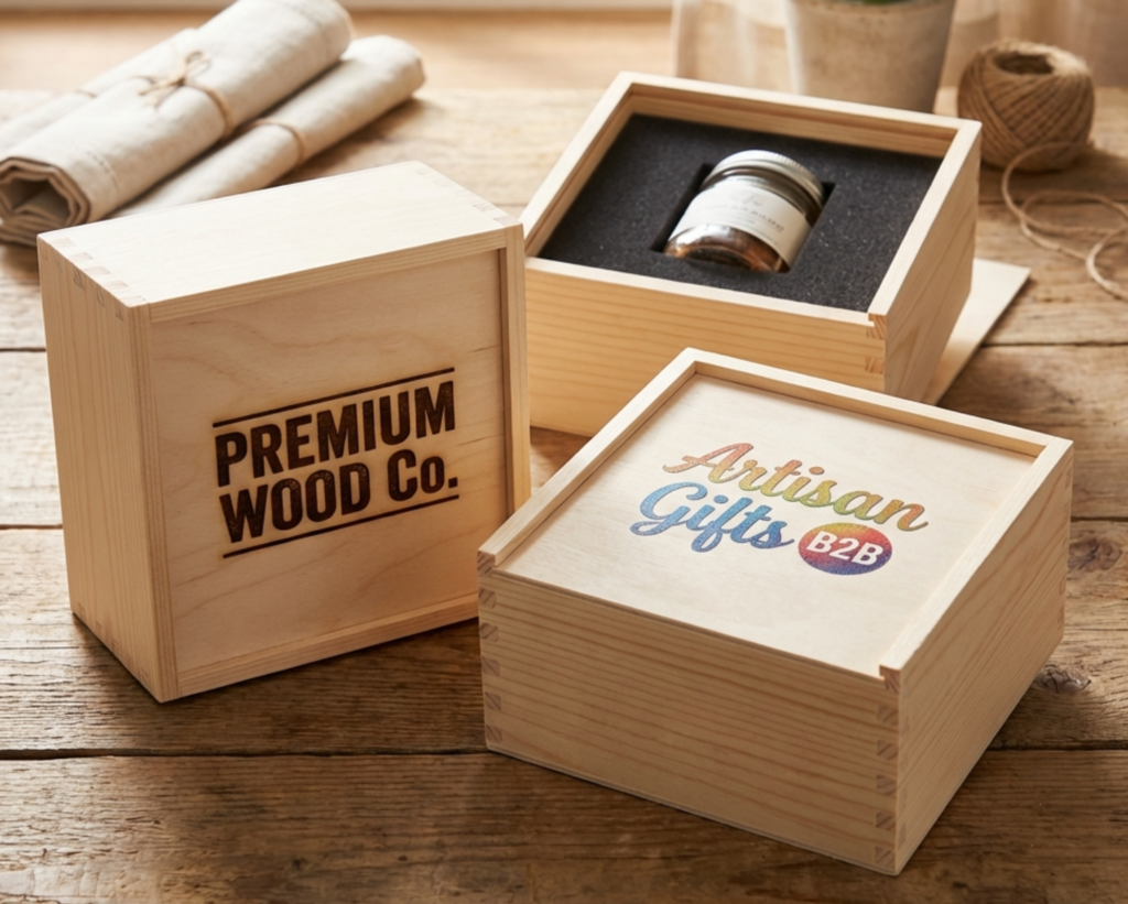 blank wooden boxes wholesale used for gift packaging and custom branding