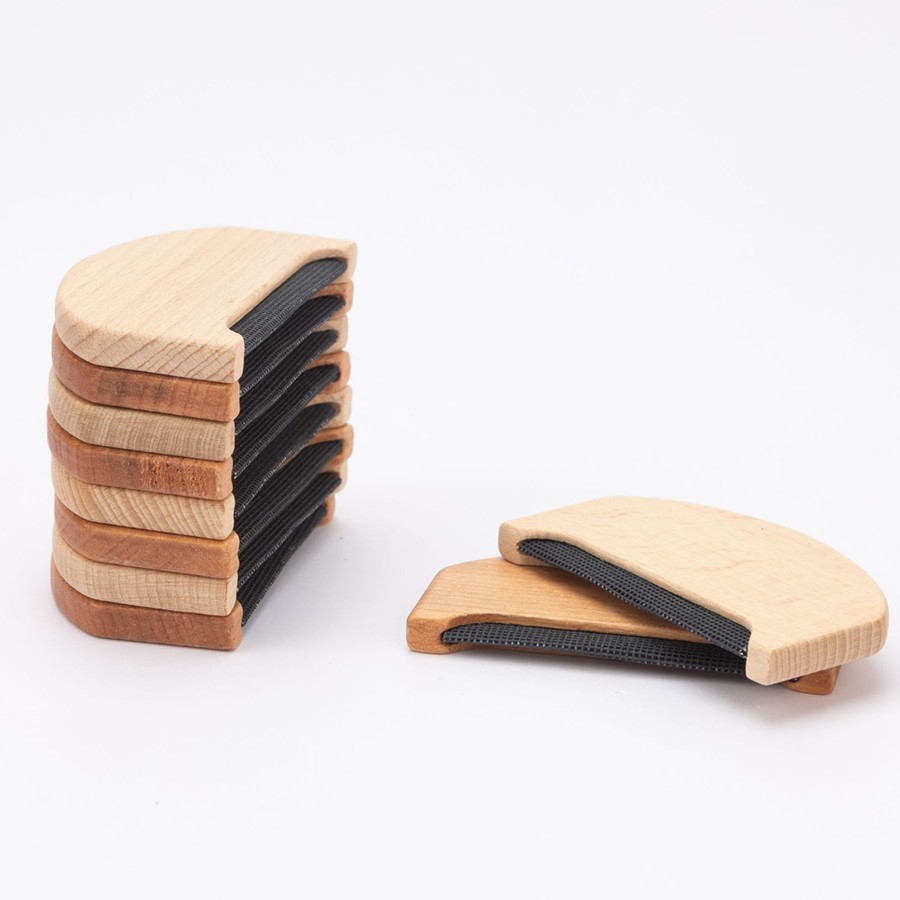 Custom Wooden Lint Remover Reusable Pet Hair Remover for Clothes Wholesale 1 Custom Wooden Lint Remover Reusable Pet Hair Remover for Clothes Wholesale