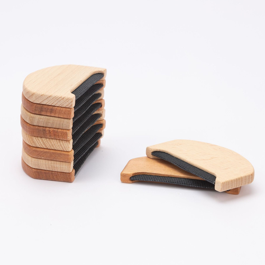 Custom Wooden Lint Remover Reusable Pet Hair Remover for Clothes Wholesale 10 reusable lint remover for clothes