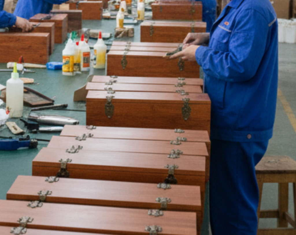 wooden whisky box export packaging