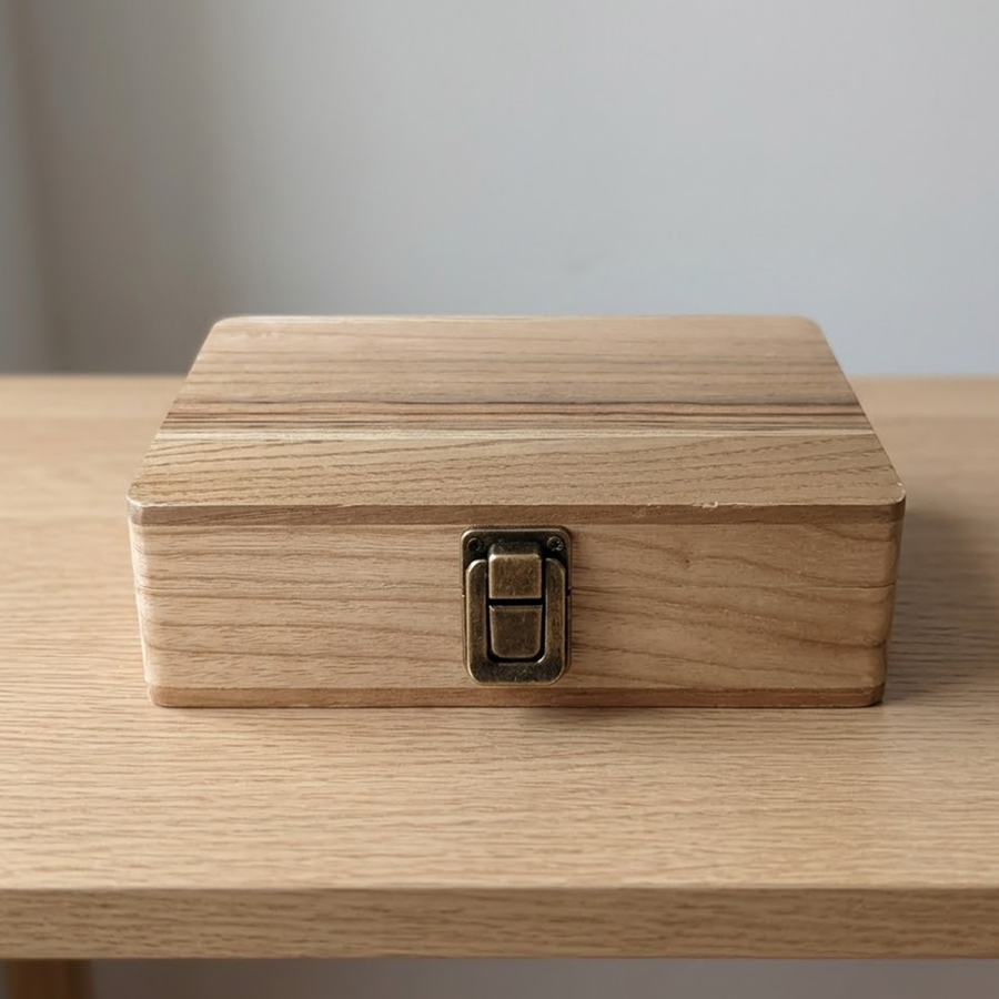 custom wooden organizer box
