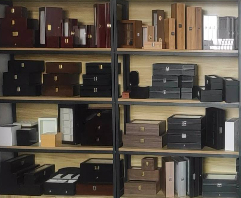 veneer box showroom
